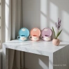 The cute cloud-patterned ceramic tableware set includes bowls, chopsticks, cups and plates. The ceramic bowl set comes in three colors and can be freely matched Application Scenario